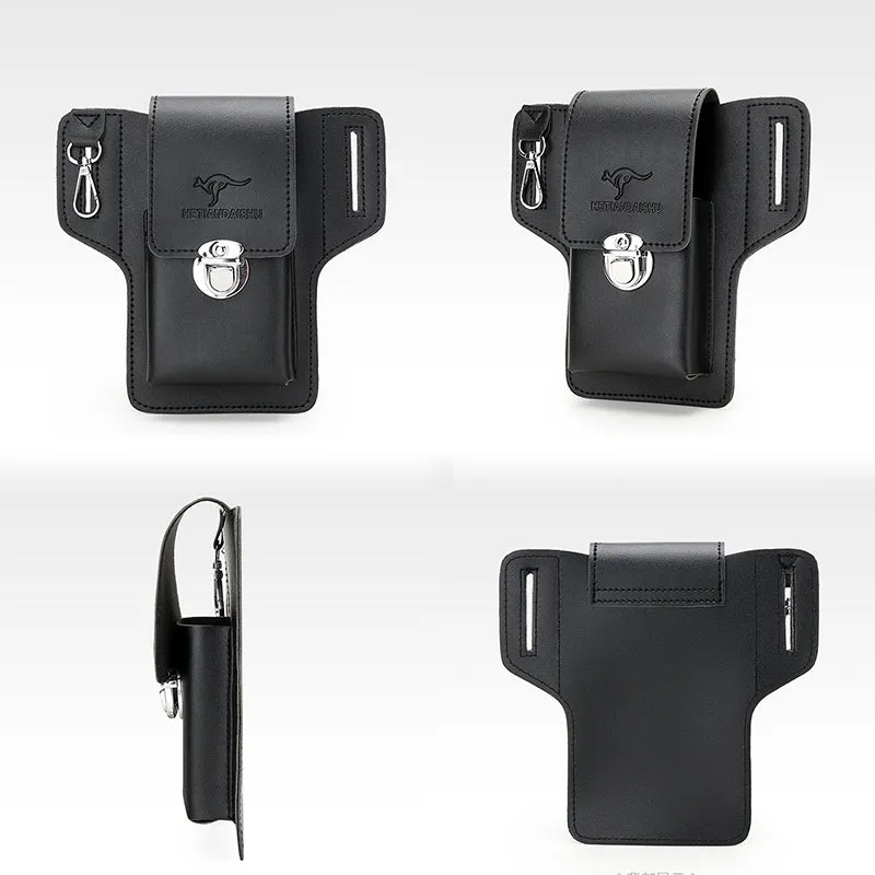 Phone holster with belt loop for men