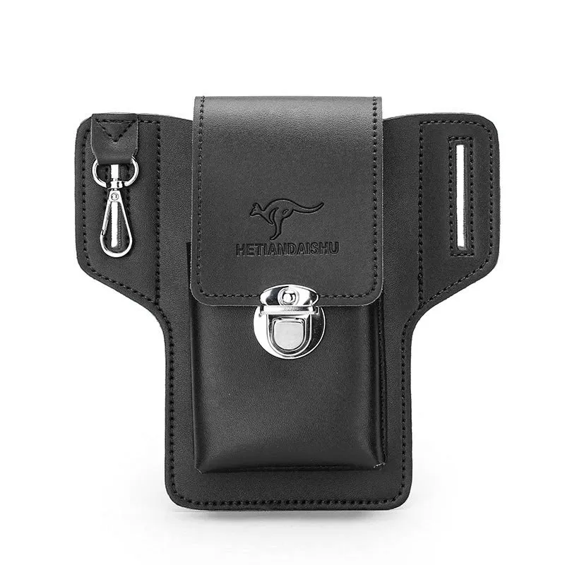 Phone holster with belt loop for men