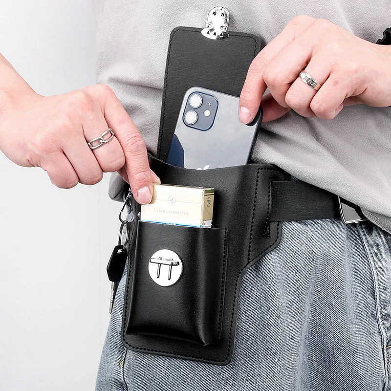 Phone holster with belt loop for men