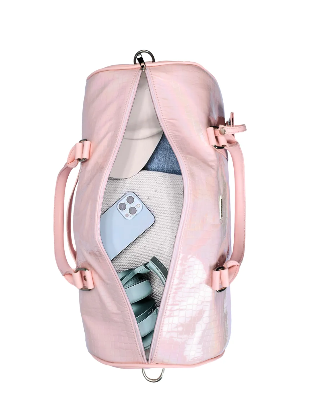 Pink Cabin Bag with Toiletry Kit - Carry on Luggage