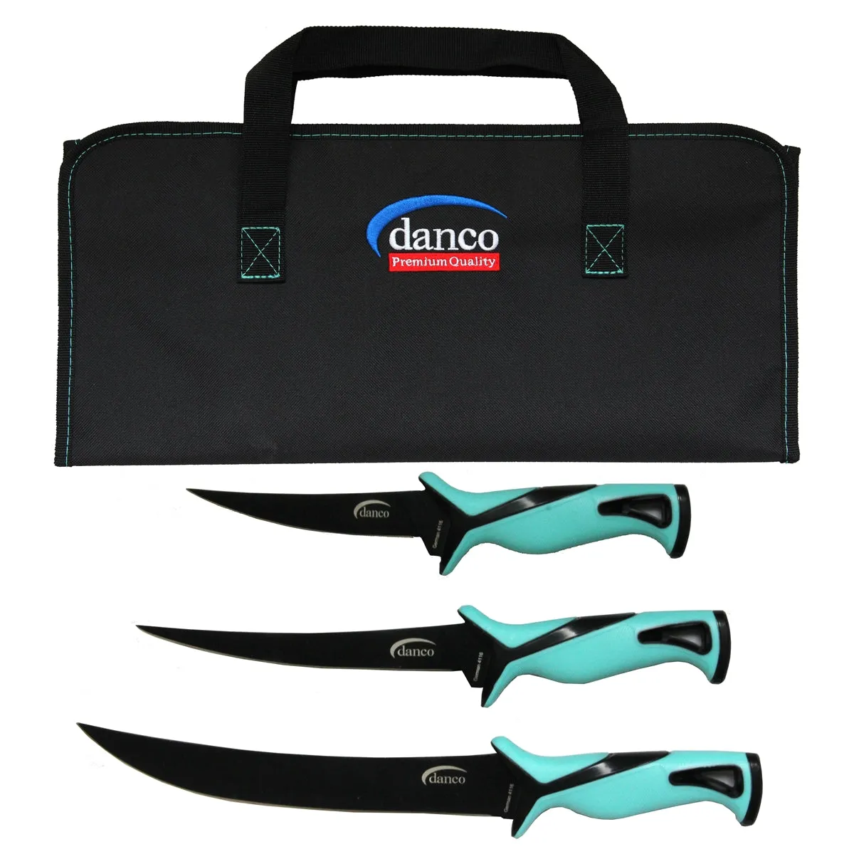 Pro Series 3 Knife Kit With Roll Up Case - Danco