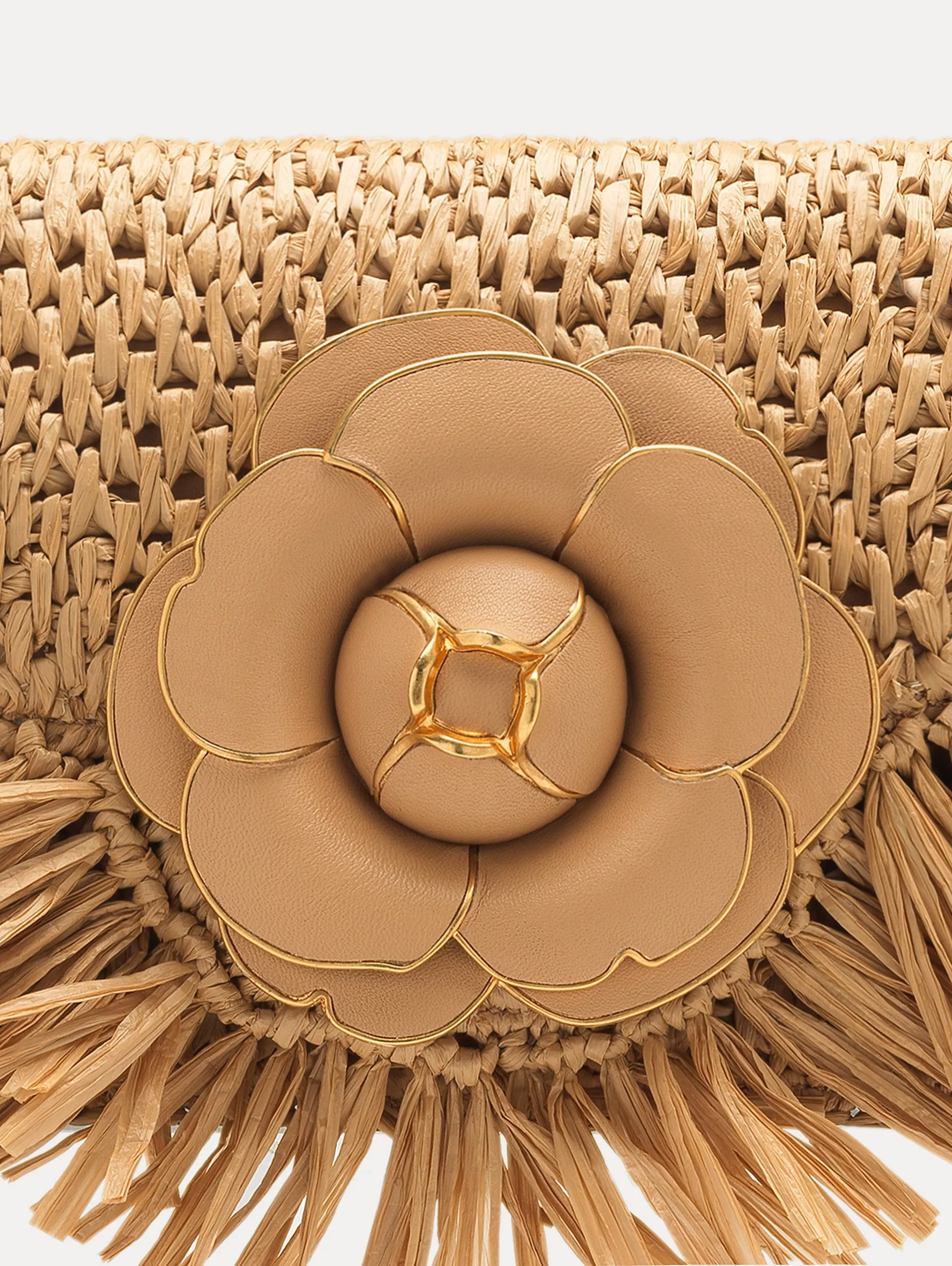 Raffia Fringe TRO Bag