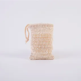 Raw Cotton Soap Bag