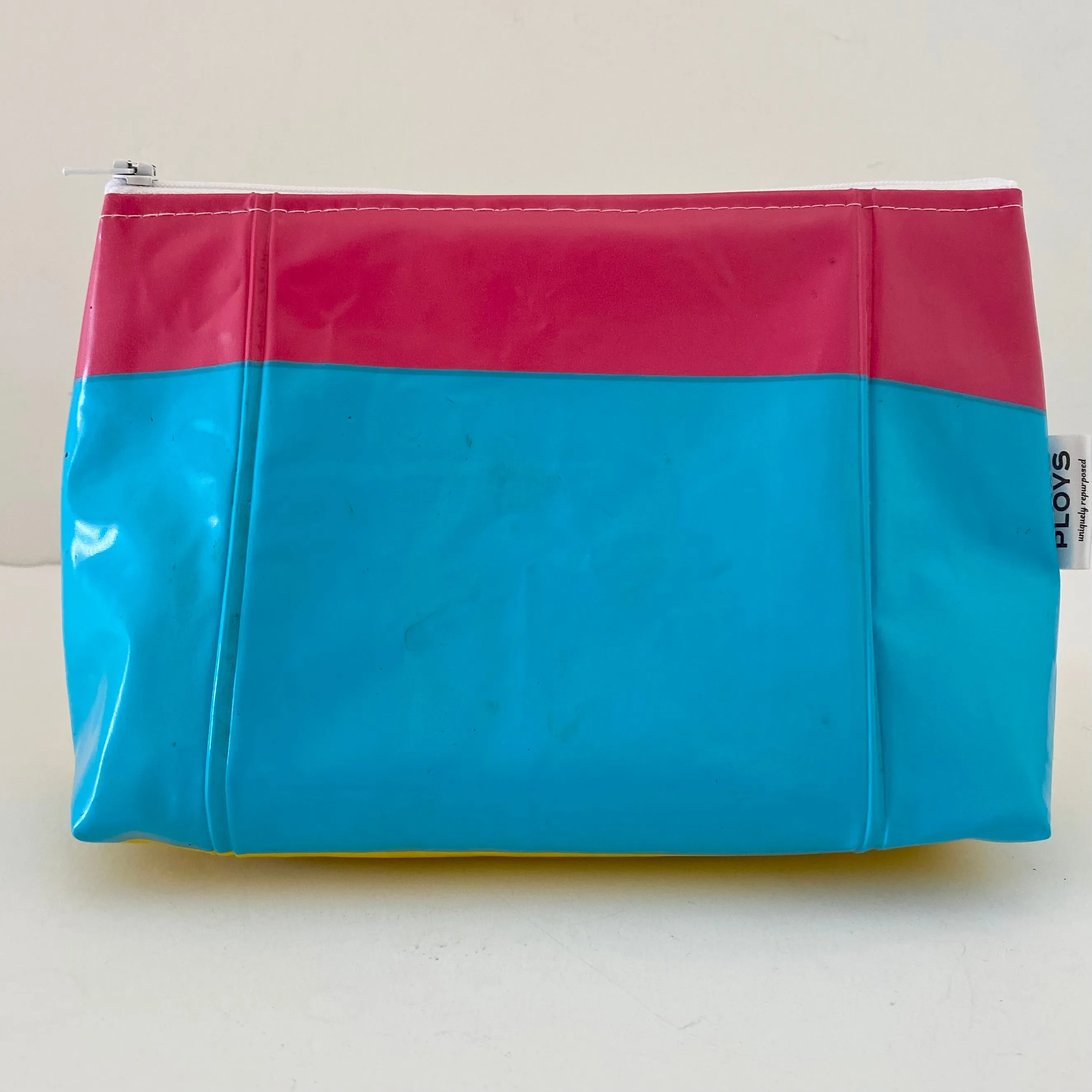 Recycled Cosmetics Purse or Utility Bag - ex pool inflatables