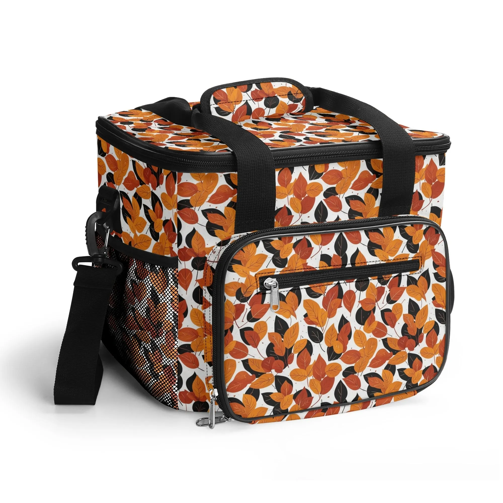 Red Autumn Insulated Leakproof Cooler Bag Lunch Box