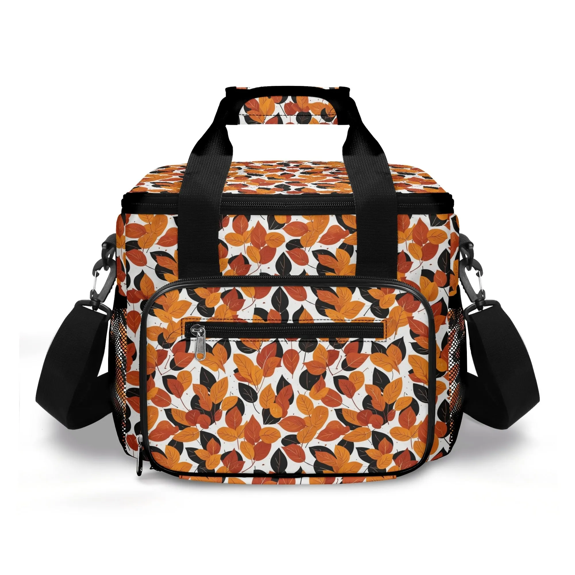 Red Autumn Insulated Leakproof Cooler Bag Lunch Box