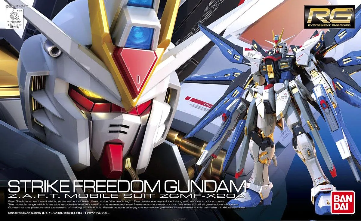 RG 1/144 ZGMF-X20A Strike Freedom Gundam