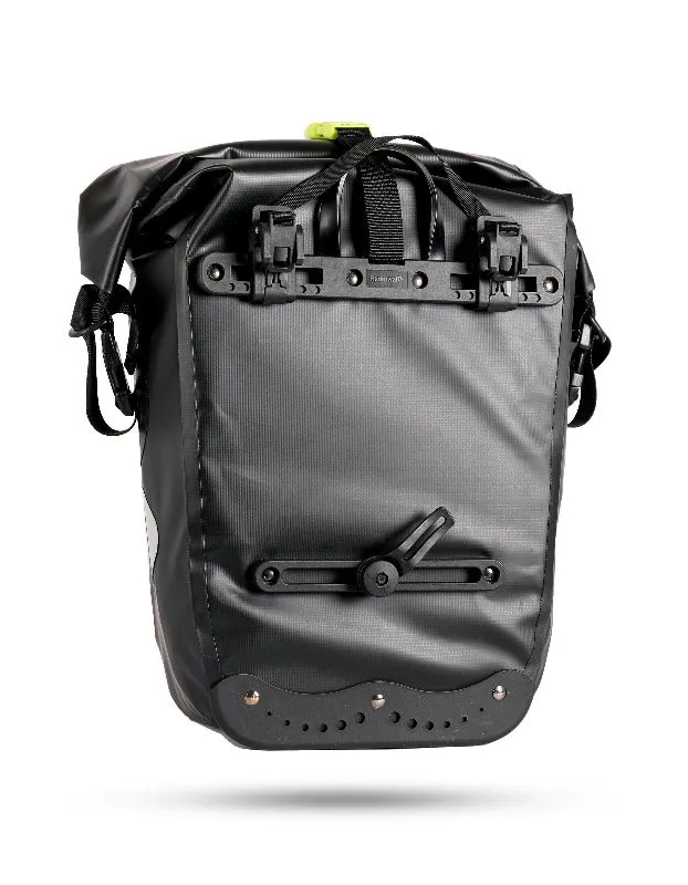 Rhinowalk Bike Pannier Bag 25L Waterproof Bicycle Bag Motor Pannier Backpack Shoulder Bag