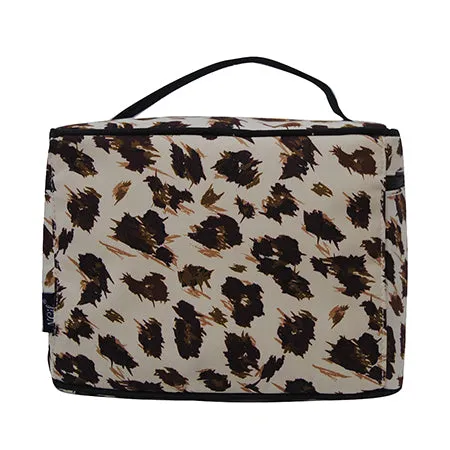 !SALE! Cheetah NGIL Large Top Handle Cosmetic Case