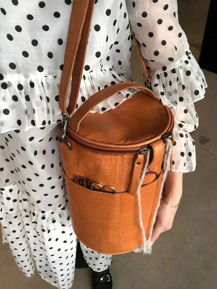 Saturn XL Leather Bag from Muud