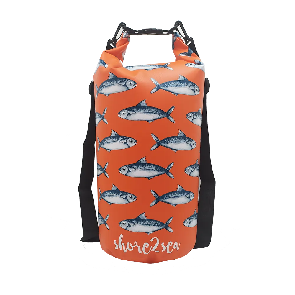 Shore2Sea Waterproof Dry Bag 20L - Fish