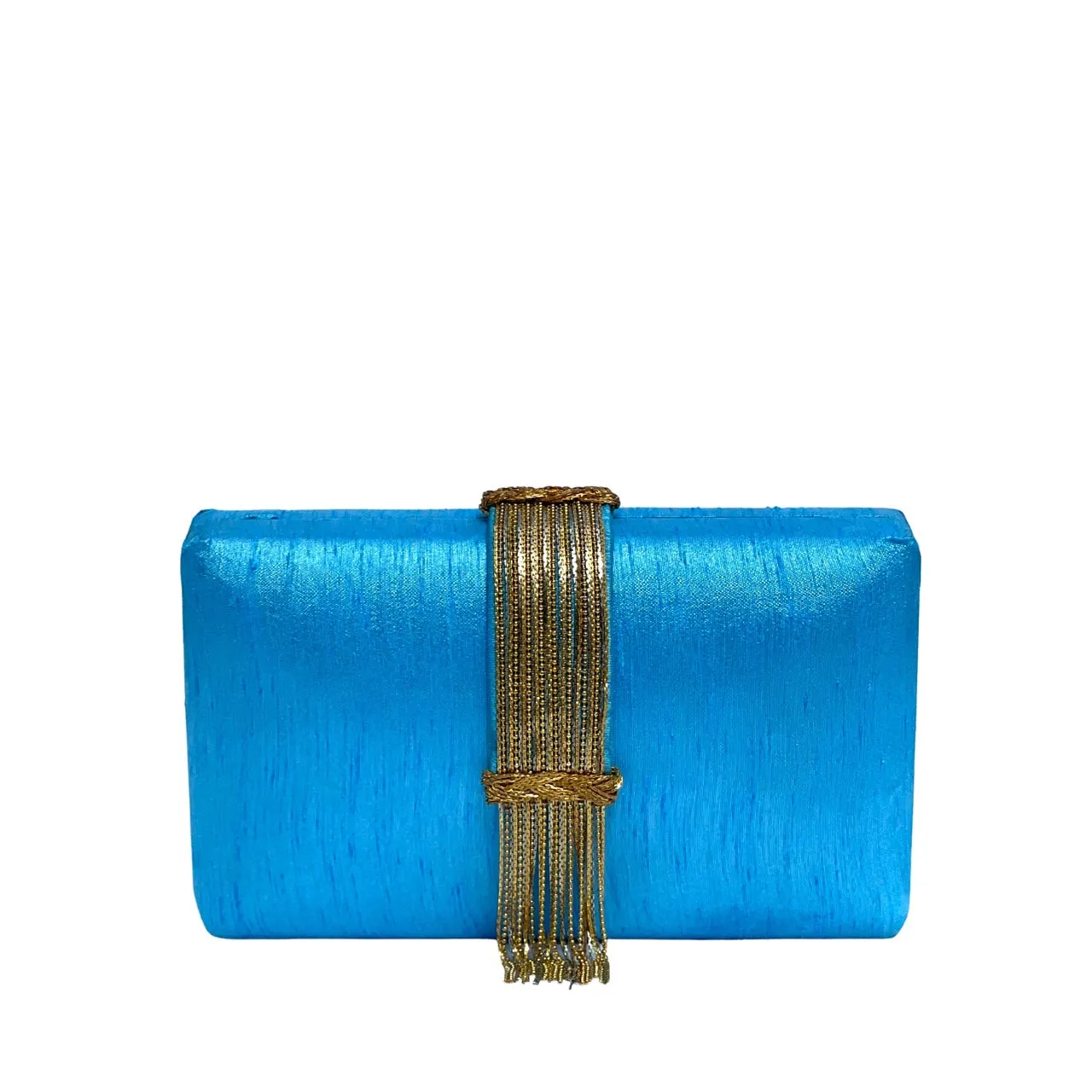 Sky Fringe Clutch