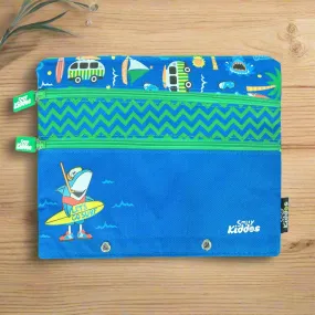 Smily Kiddos Fancy A5 Pencil Case Blue