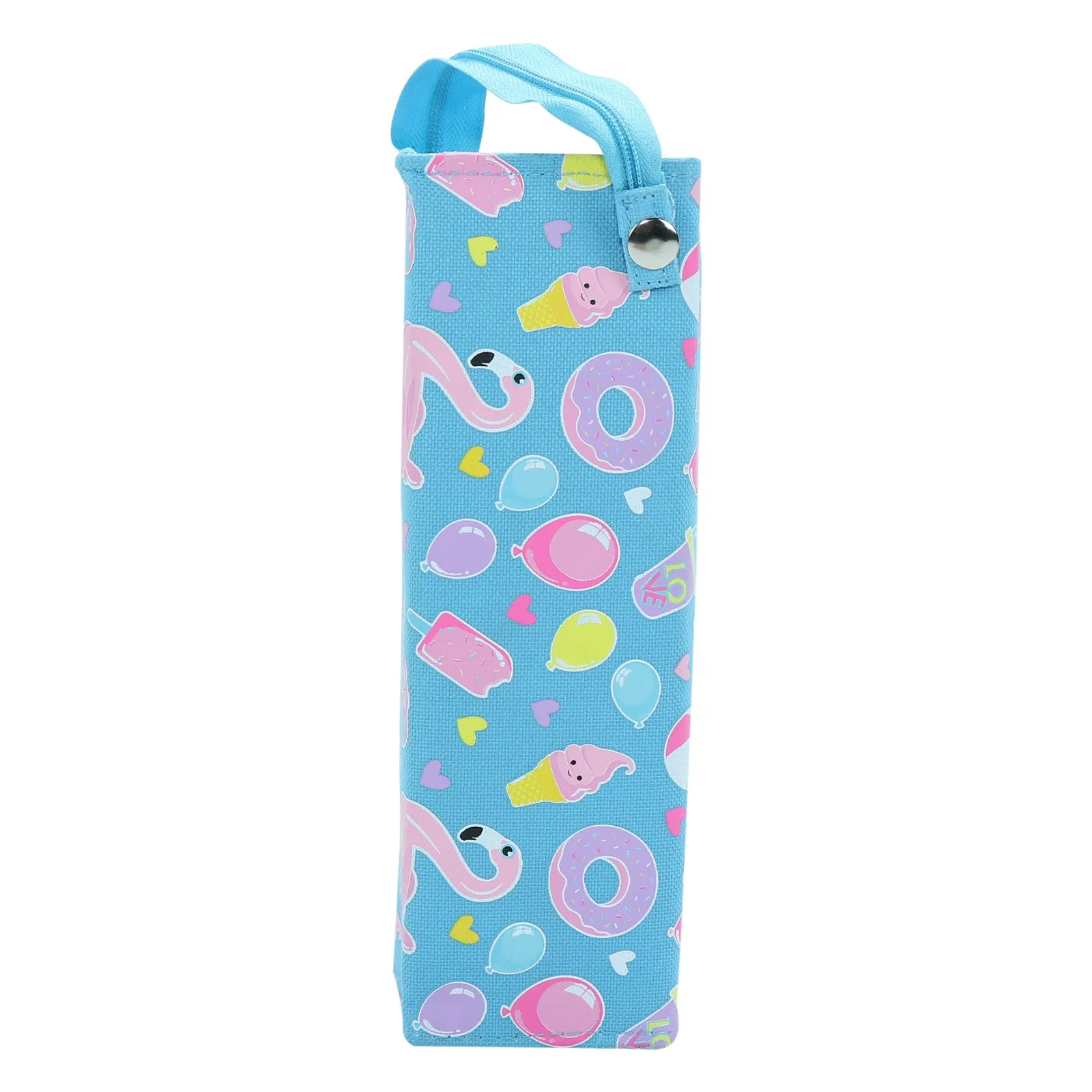 Smily Kiddos Tray Pencil Case Swan Theme Light Blue