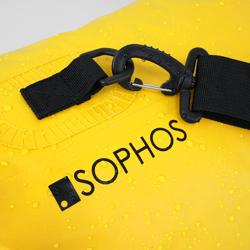 Sophos Lifestyle Dry Sack Bag 20L Yellow 500D PVC