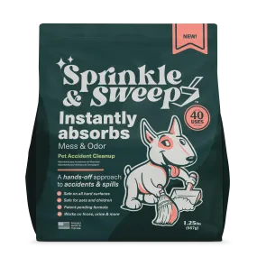 Sprinkle & Sweep Pet Accident Clean Up Aid