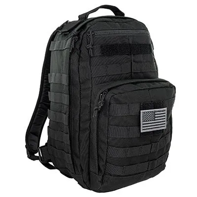 Standard Assault Pack, 16" x 11" x 9 ", Black