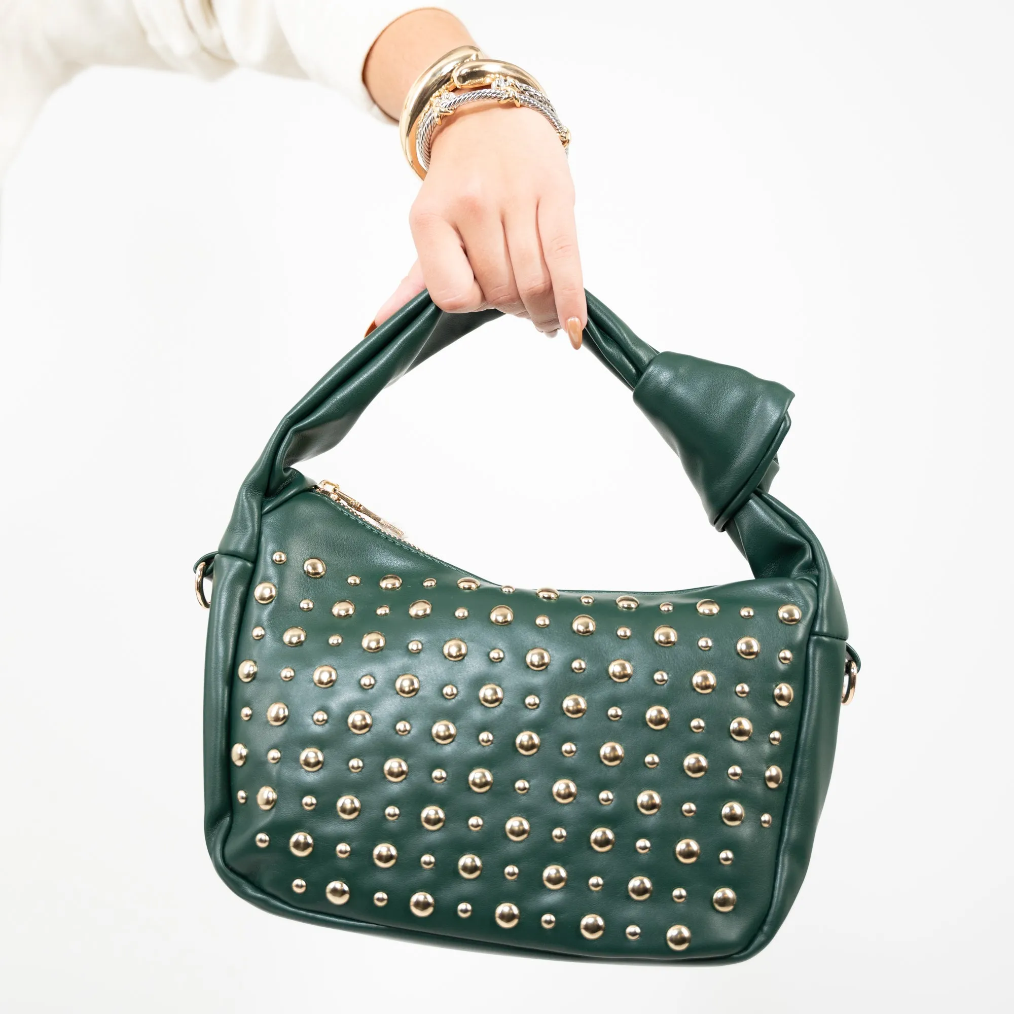 Studded Crossbody Shoulder Bag