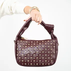 Studded Crossbody Shoulder Bag