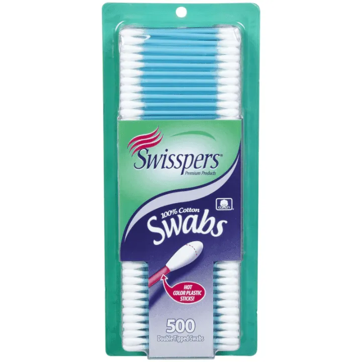 Swisspers Multi Care Cotton Swab - 500 Ct