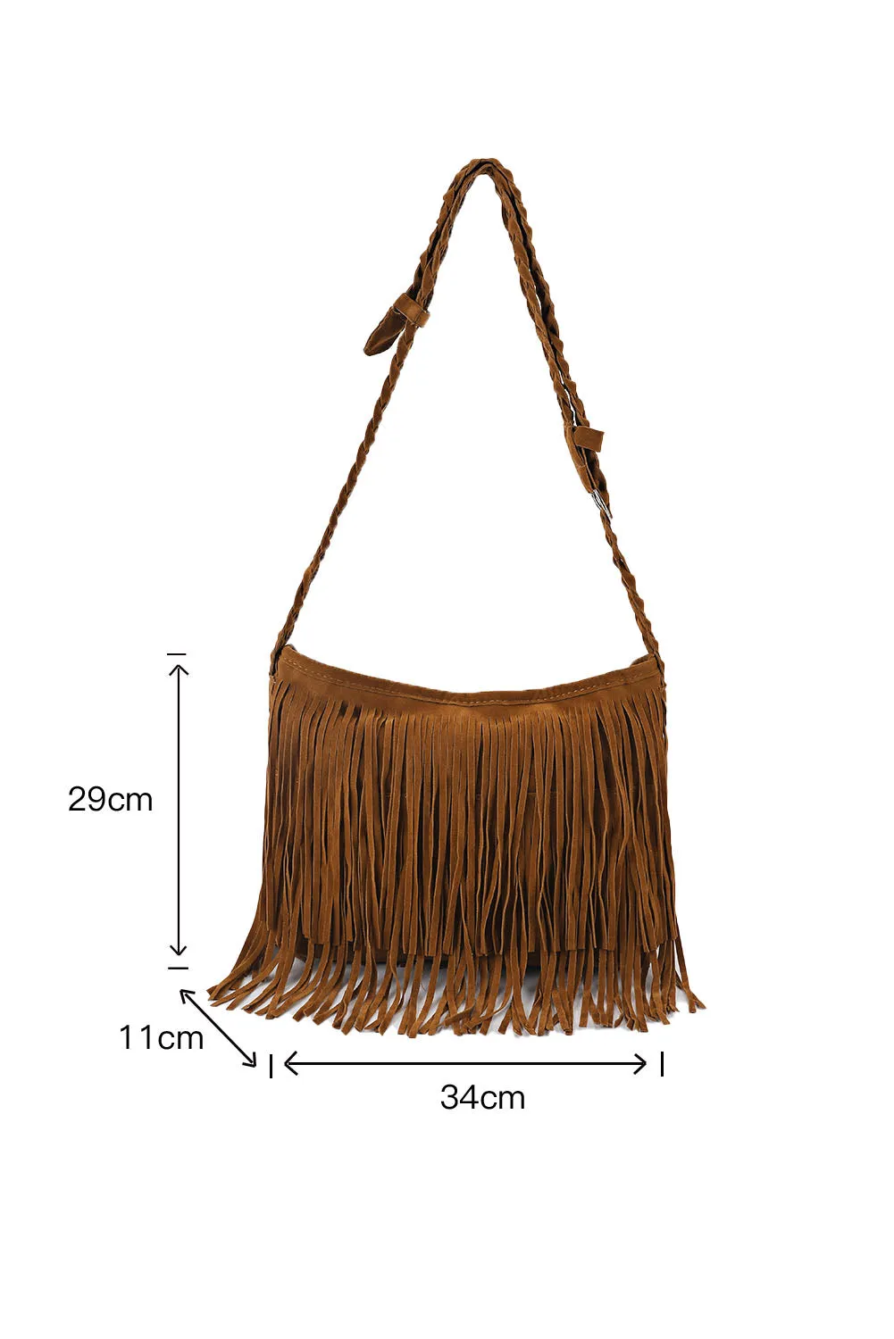 Tassel Braid Tote Bag