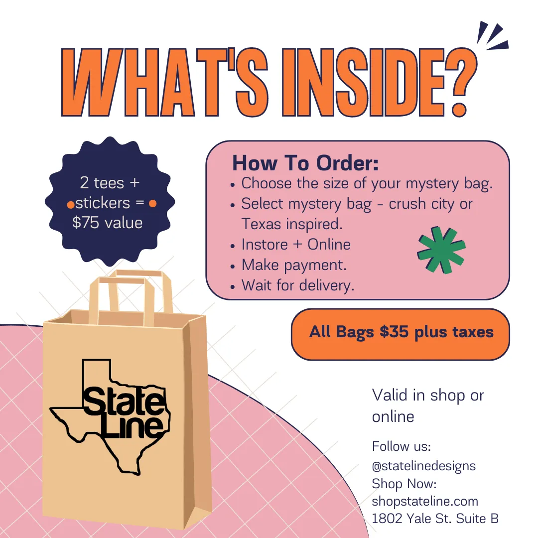 Texas Inspired- Mastery Bag (Final Sale)