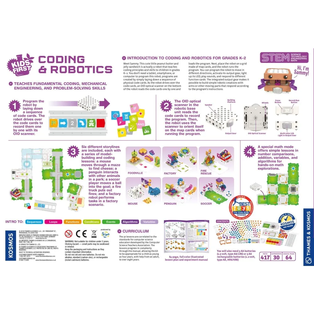 Thames and Kosmos My First Coding and Robotics