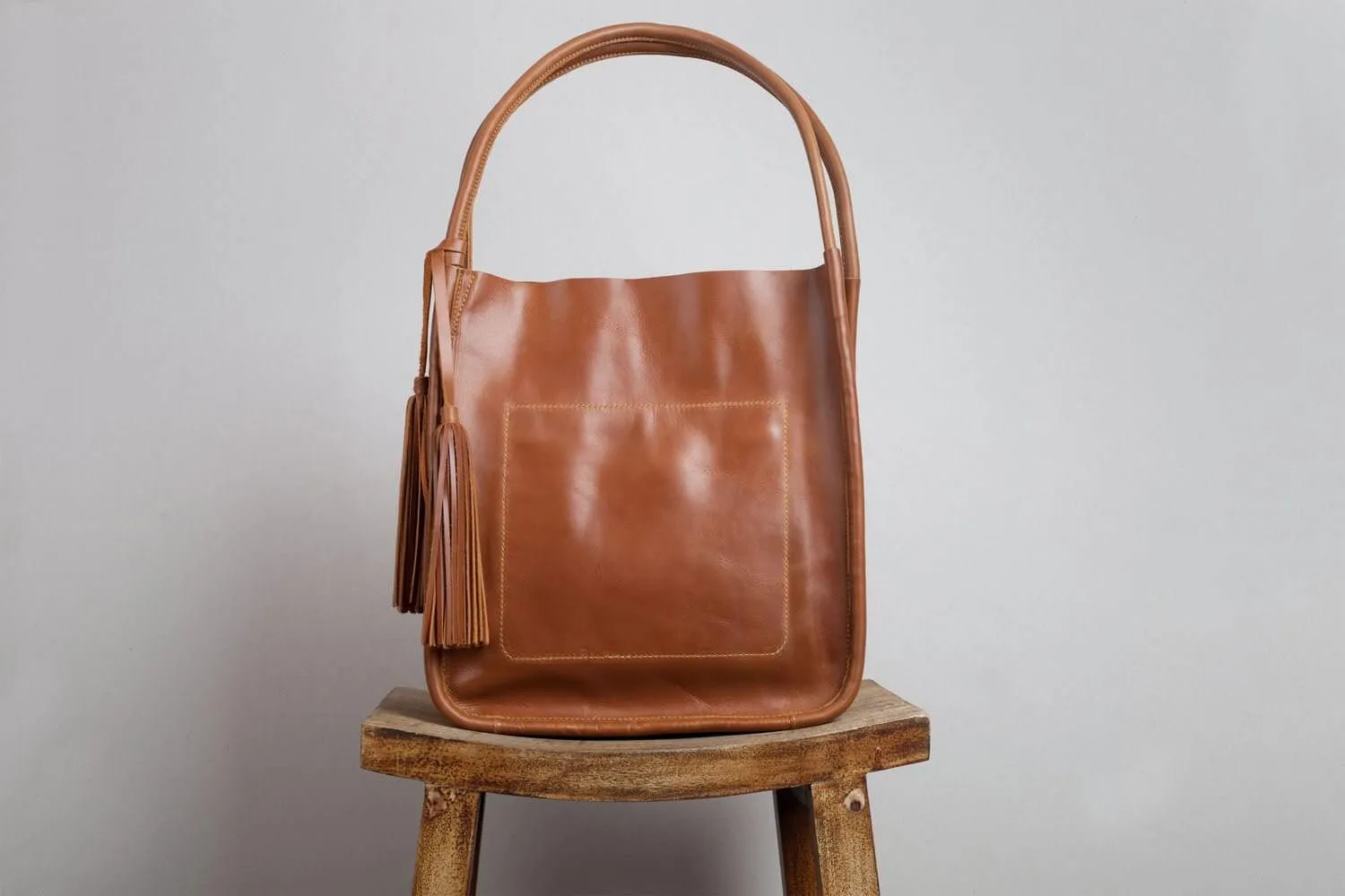 Trapeze Tote Bag Nougat