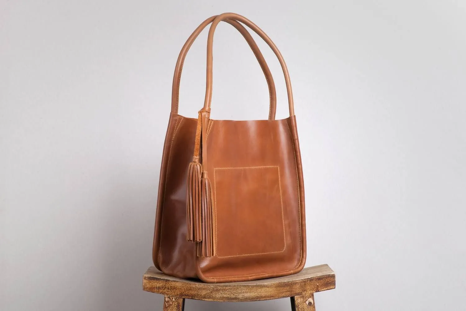 Trapeze Tote Bag Nougat