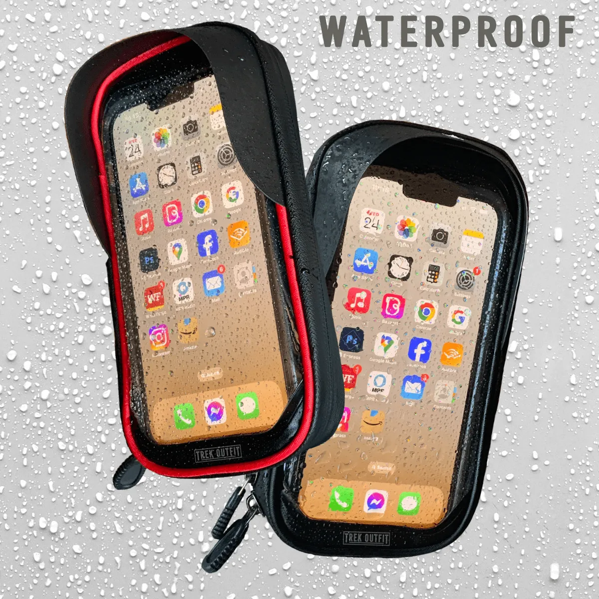 Trek Outfit Universal 6.0" Waterproof Bike Phone Holder & Storage Bag