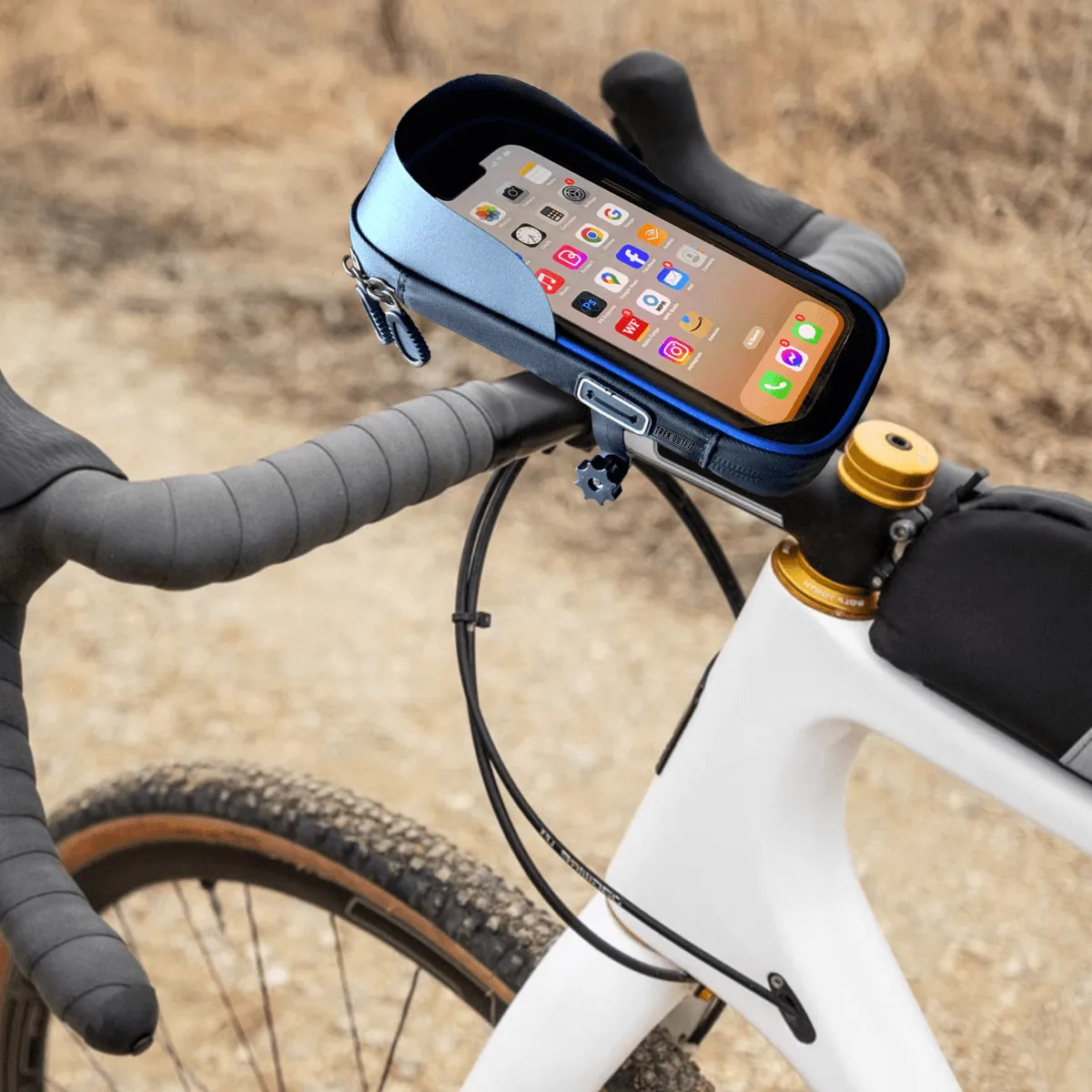 Trek Outfit Universal 6.0" Waterproof Bike Phone Holder & Storage Bag