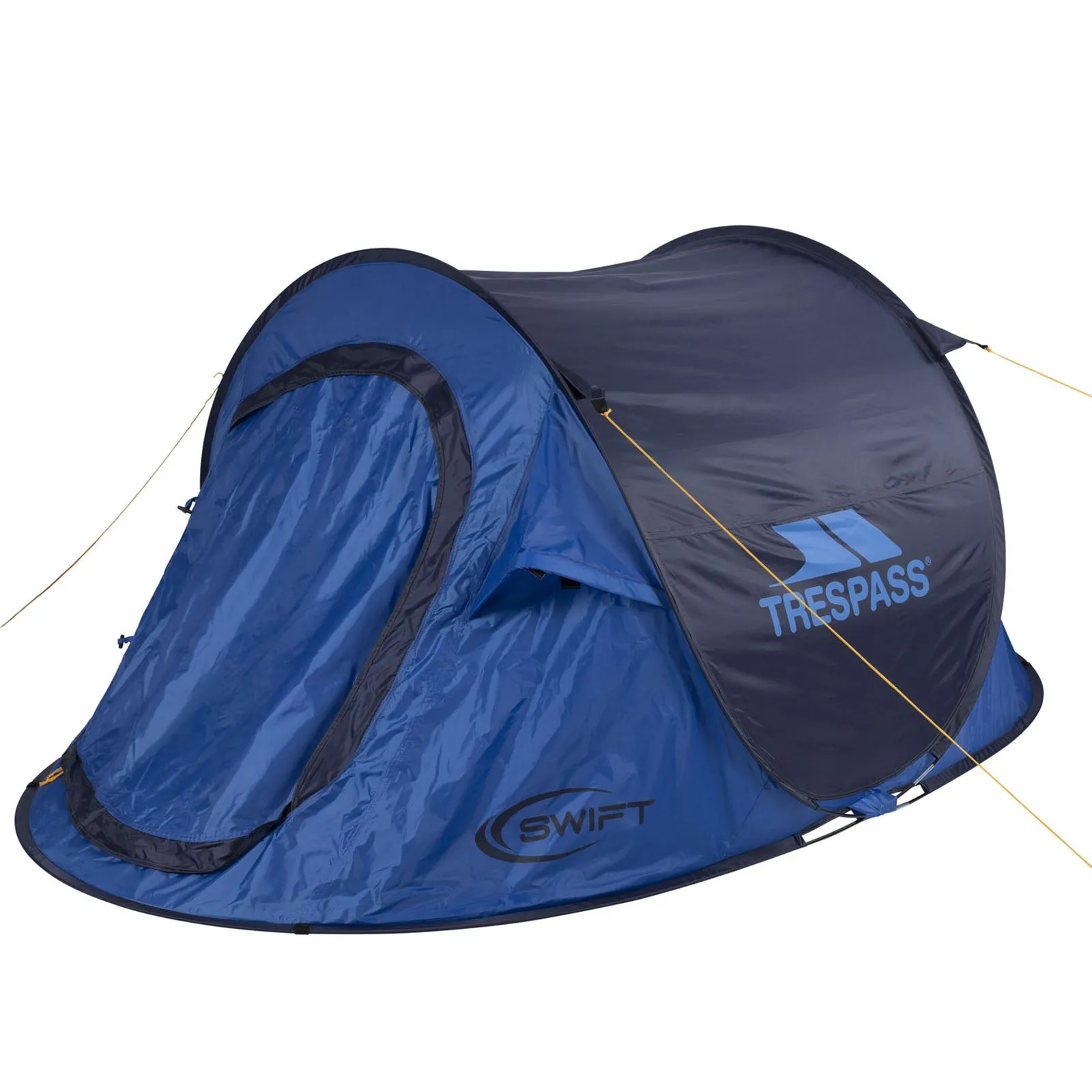 Trespass Swift2 Waterproof Two Person Pop Up Camping Tent - 245 x 145 x 100cm