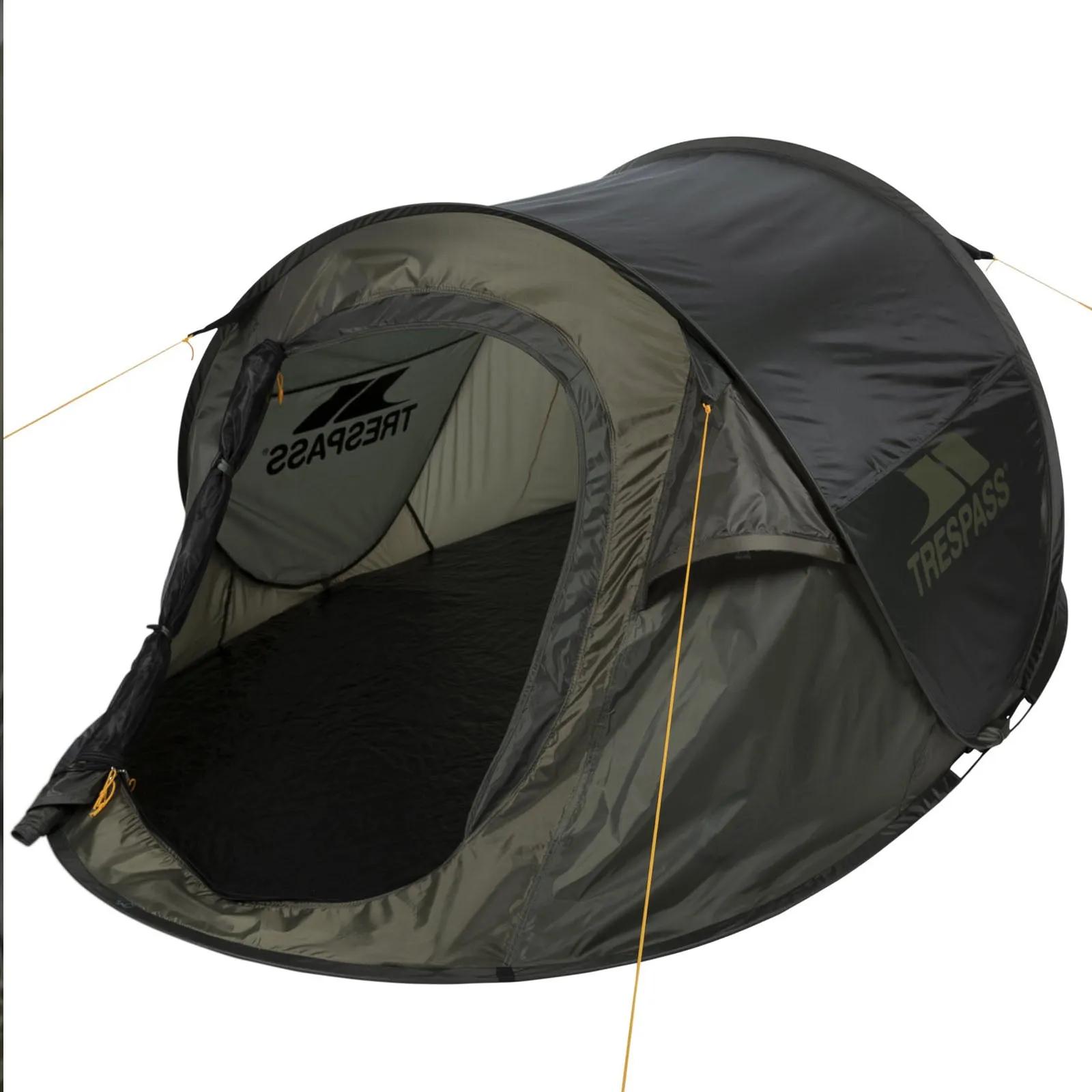 Trespass Swift2 Waterproof Two Person Pop Up Camping Tent - 245 x 145 x 100cm