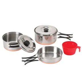 Two Person Stainless Steel Cook Set