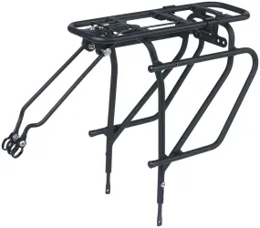 Universal Cargo Carrier Rear Rack MIK Mount Matte Black