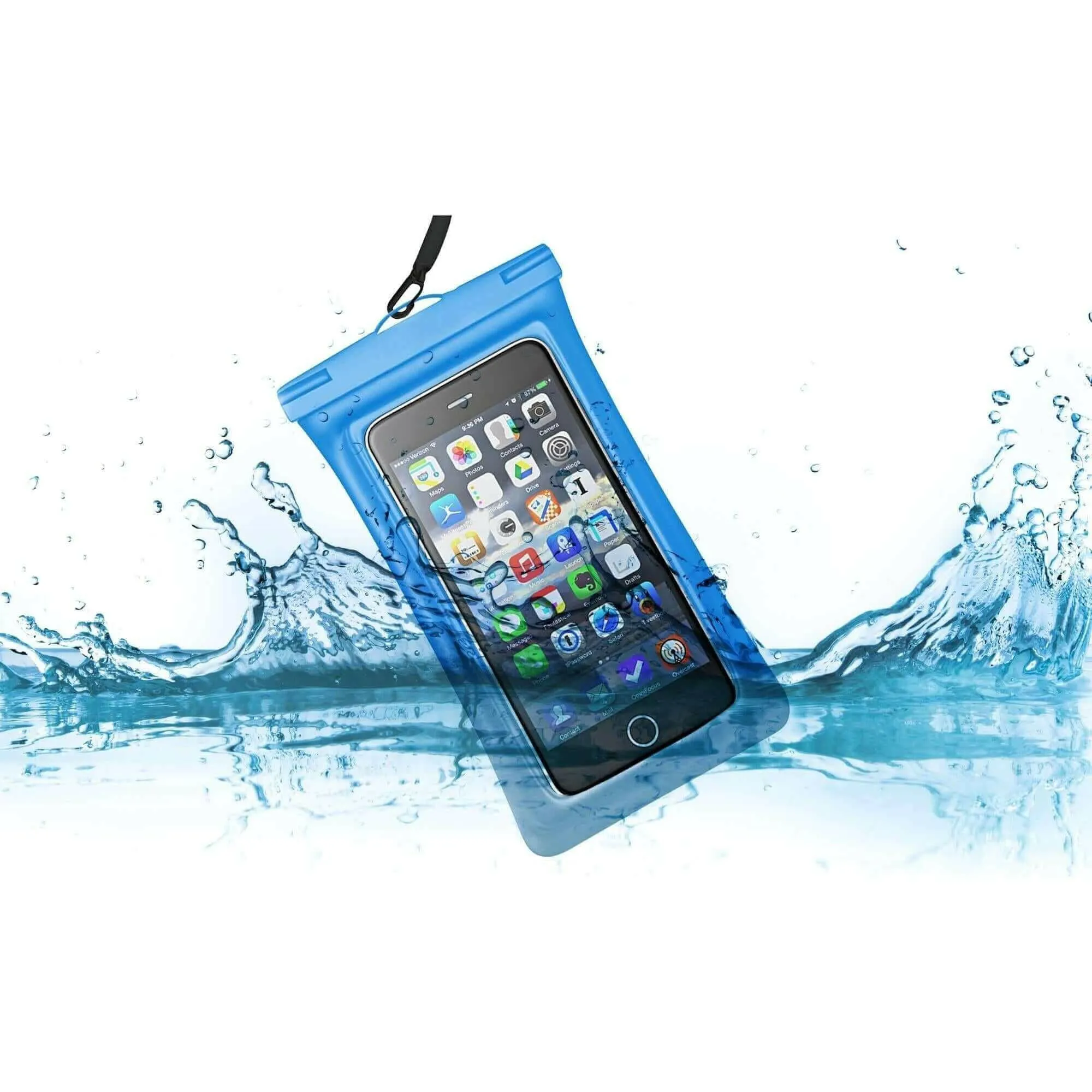 Universal Waterproof Case Phone Pouch Compatible for iPhone13 12 Pro