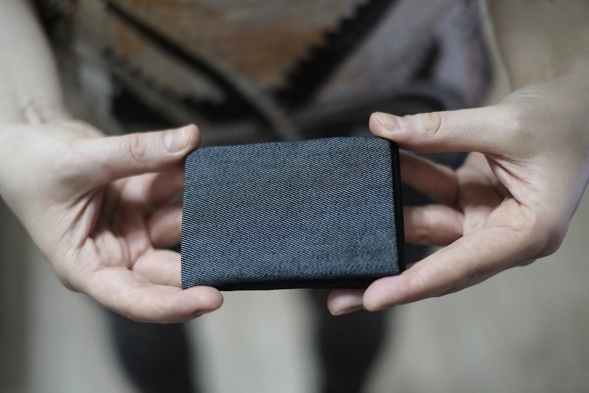 Upgrade Your Everyday Carry with Our Vegan Denim Minimalist Wallet Collection -  FULL RFID blocking