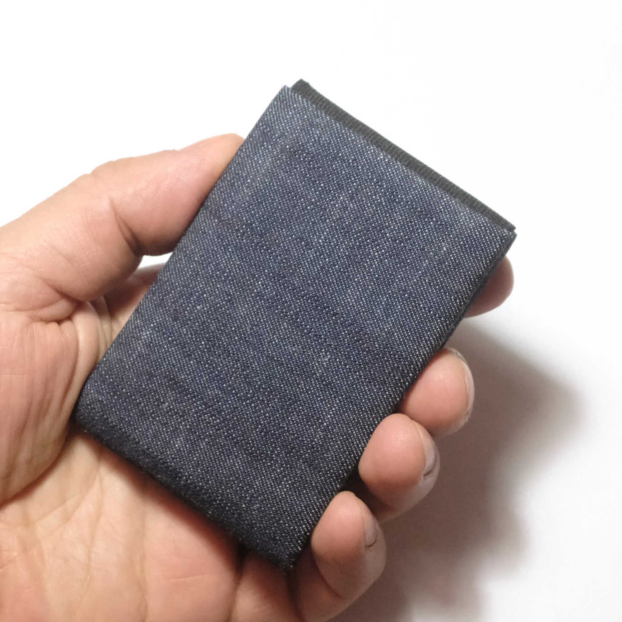 Upgrade Your Everyday Carry with Our Vegan Denim Minimalist Wallet Collection -  FULL RFID blocking