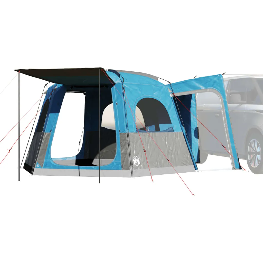 vidaXL Car Tent 4-Person Blue Waterproof