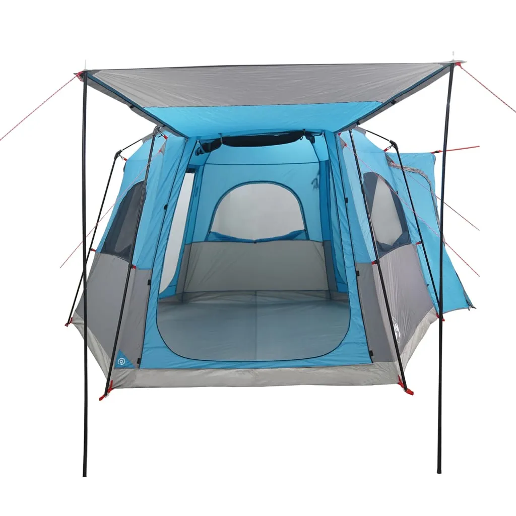 vidaXL Car Tent 4-Person Blue Waterproof