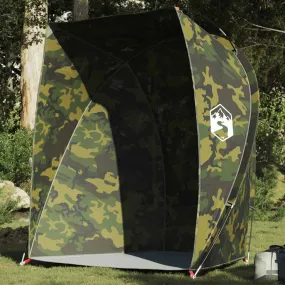 vidaXL Fishing Tent Camouflage Waterproof