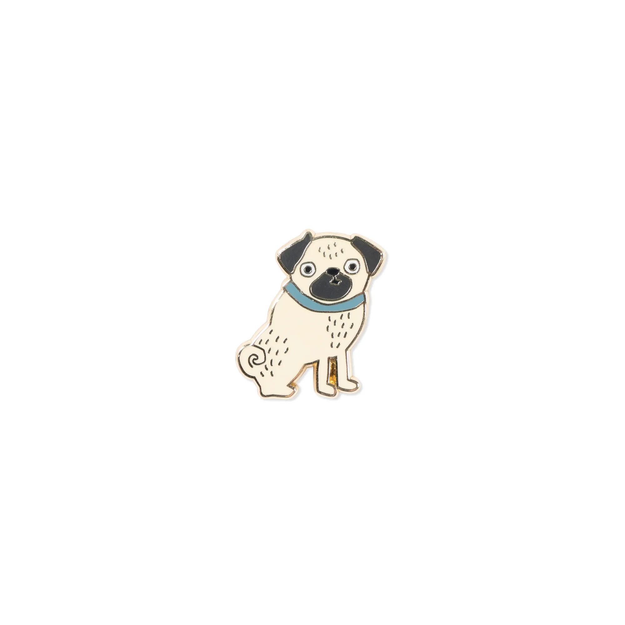 Weird Pug Enamel Pin