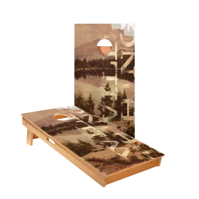 Wild Thing Landscape Star Cornhole Boards