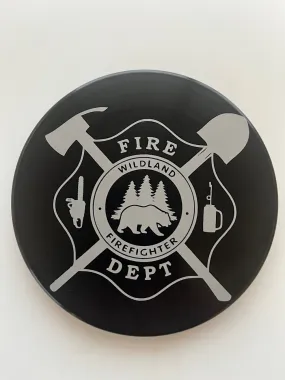 Wildland Fire Fighter Fire Dept Hitch Cover