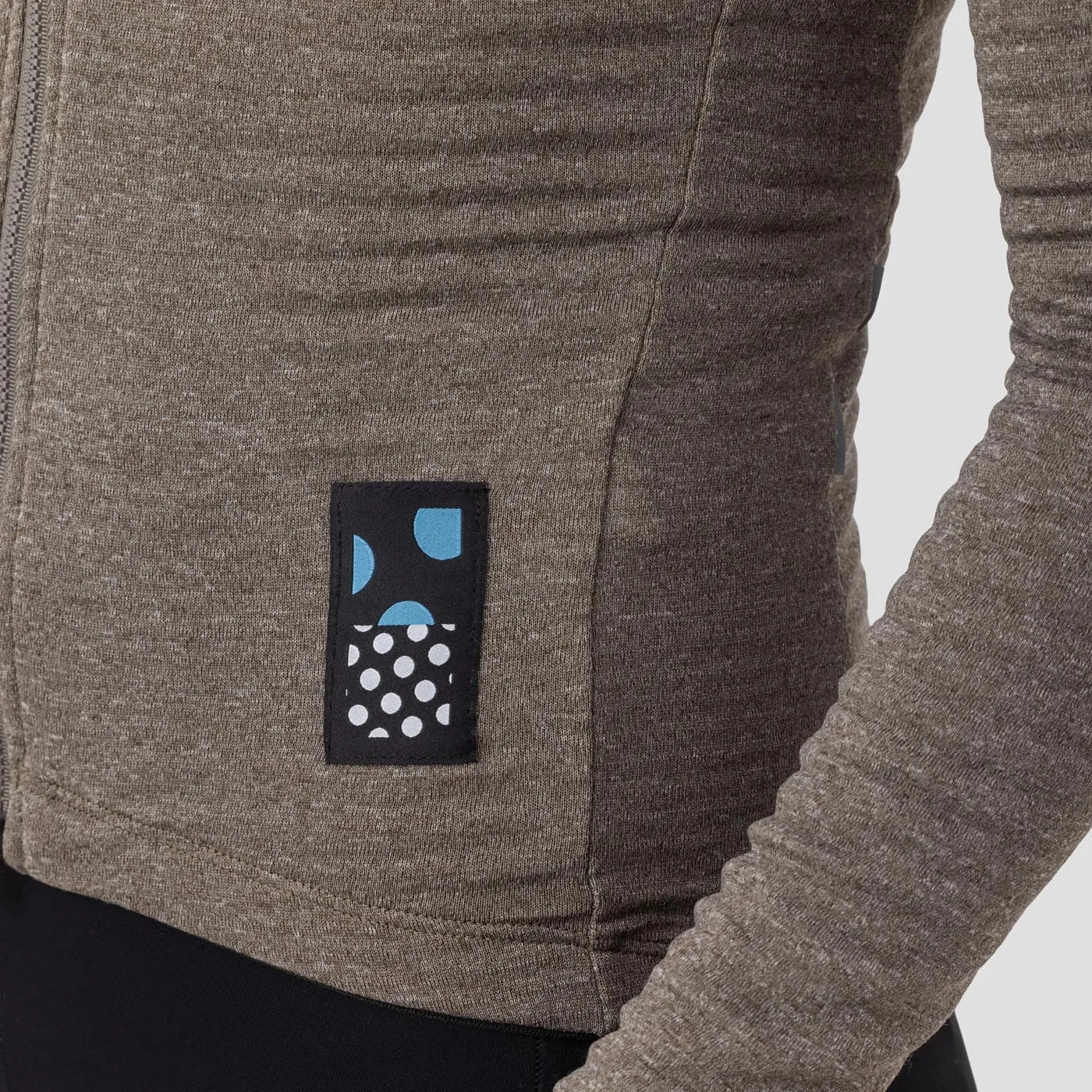 Women's Merino Grid Thermal Jersey - Coyote