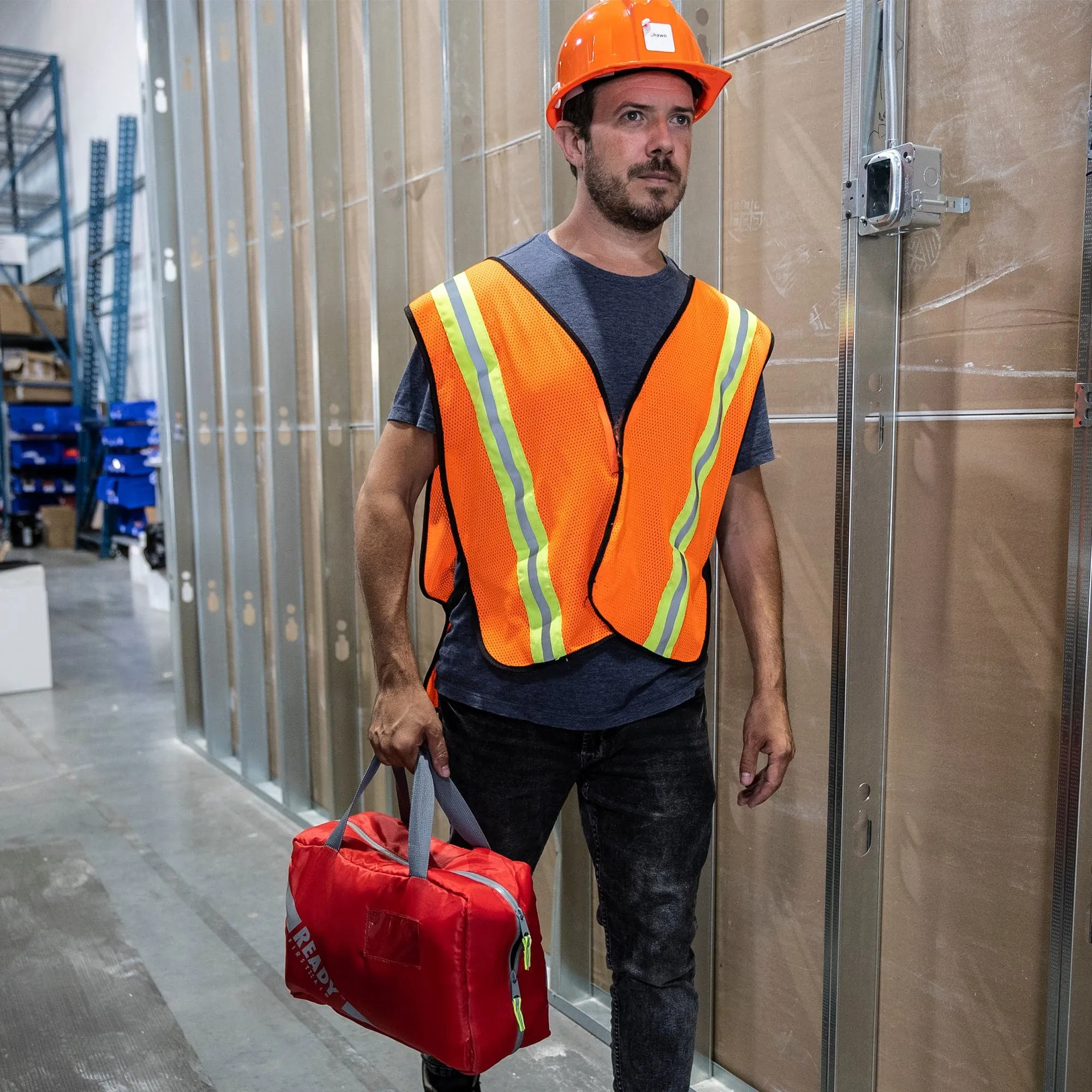 WorkSafeBC BC Level 1 First Aid Kit with Metal Cabinet