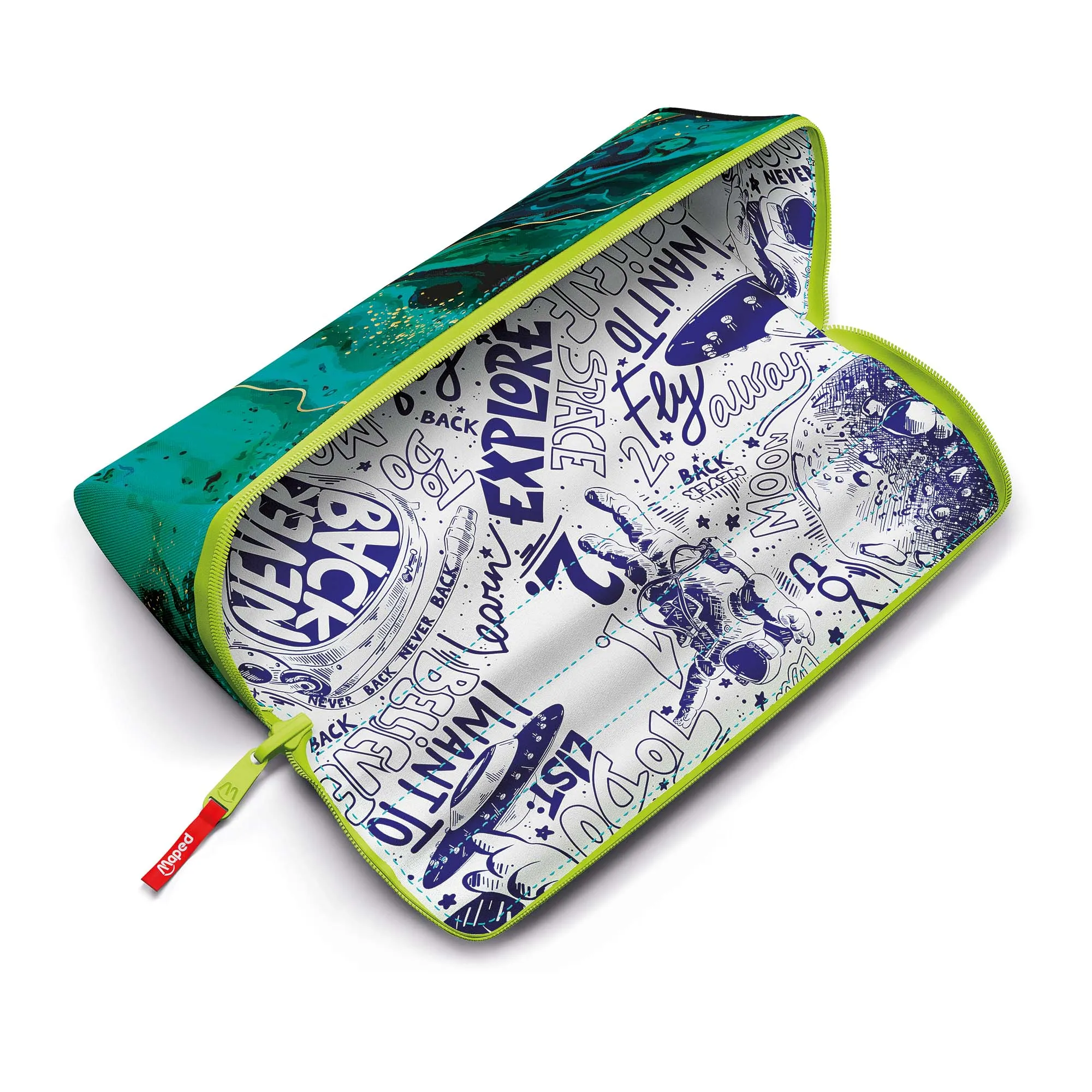 XXL Pencil Case - Trendy Green